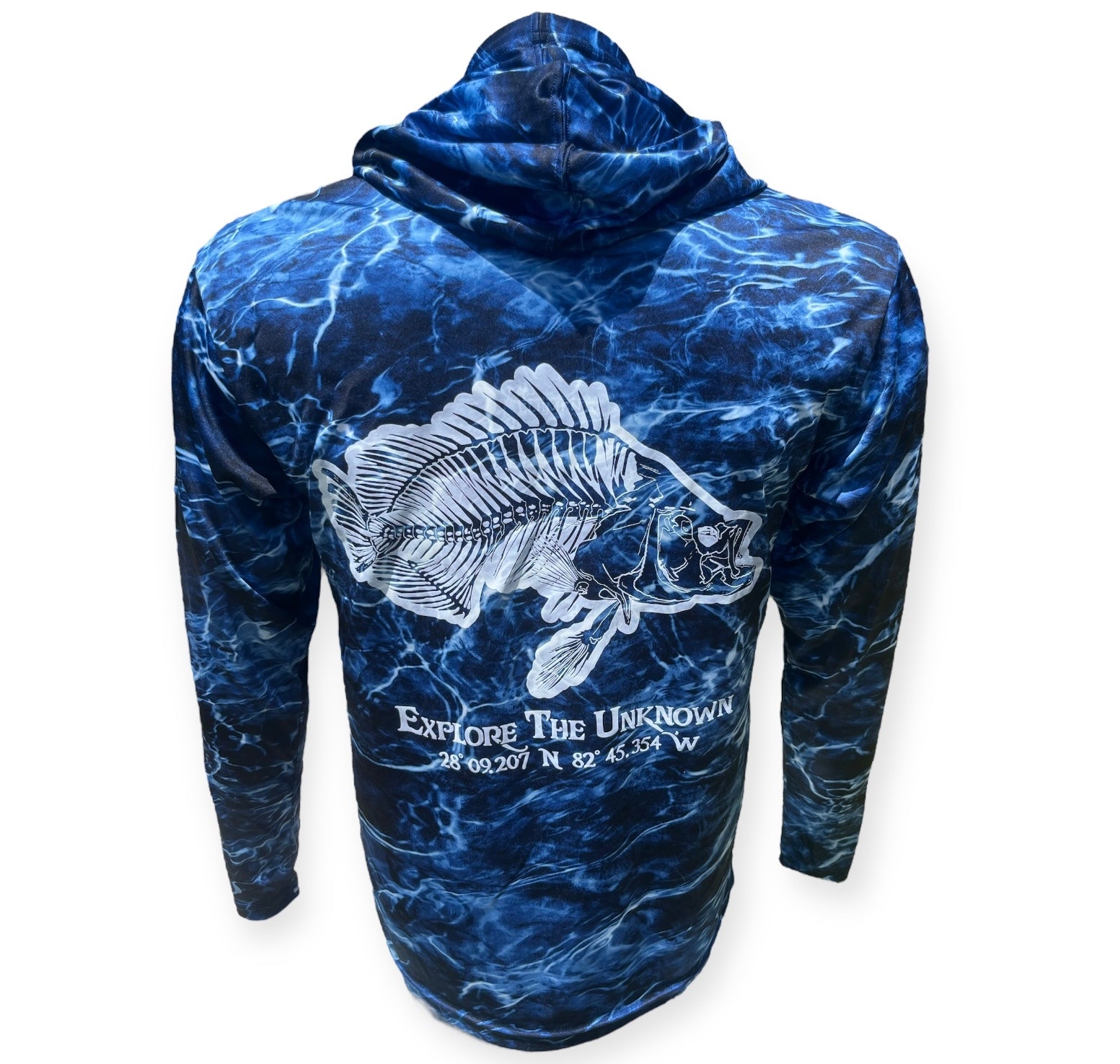 Triple Tail Skeleton Hooded Long Sleeves